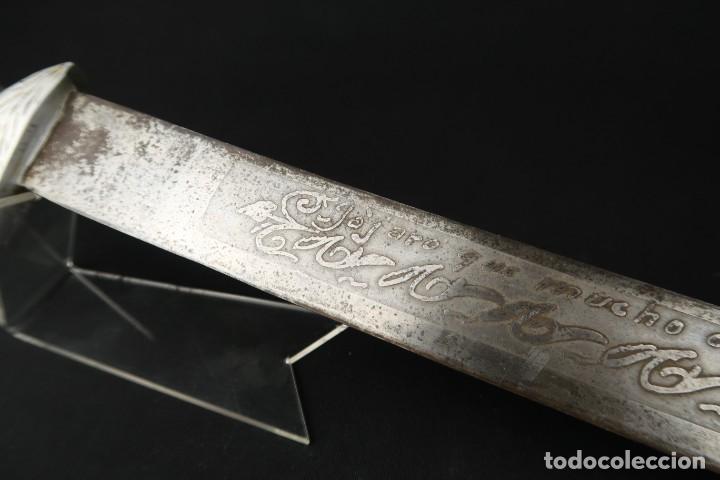 Militaria: Antiguo Machete Mexicano - Foto 6