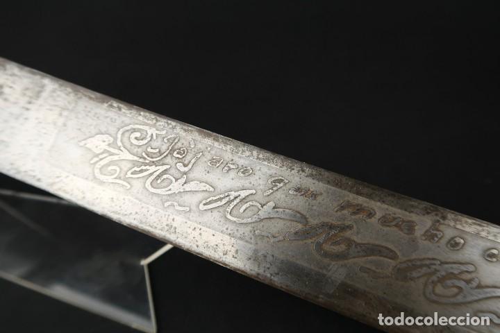 Militaria: Antiguo Machete Mexicano - Foto 7