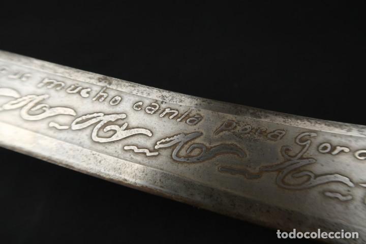 Militaria: Antiguo Machete Mexicano - Foto 9