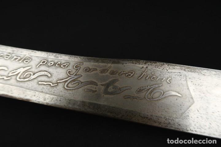Militaria: Antiguo Machete Mexicano - Foto 10