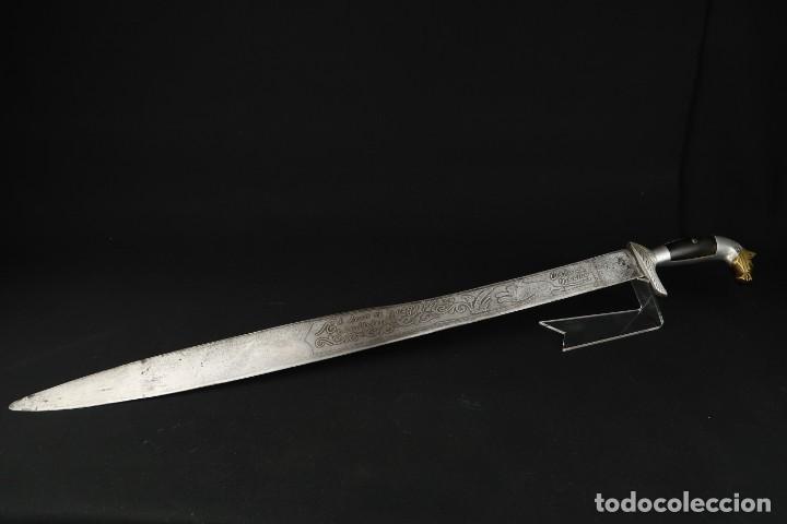 Militaria: Antiguo Machete Mexicano - Foto 15