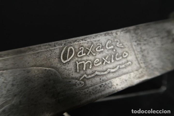 Militaria: Antiguo Machete Mexicano - Foto 18