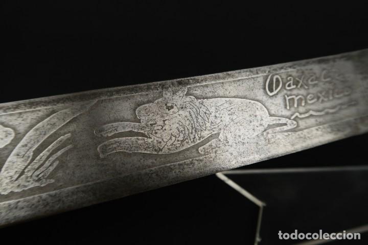 Militaria: Antiguo Machete Mexicano - Foto 19