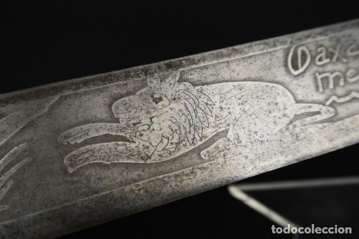 Militaria: Antiguo Machete Mexicano - Foto 20