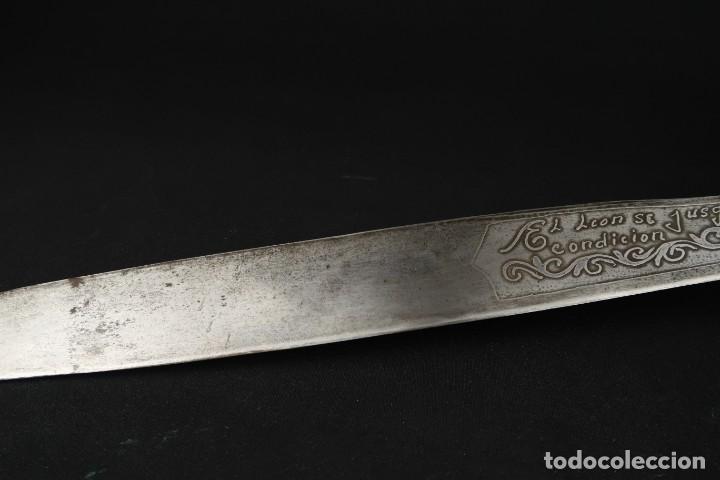 Militaria: Antiguo Machete Mexicano - Foto 25