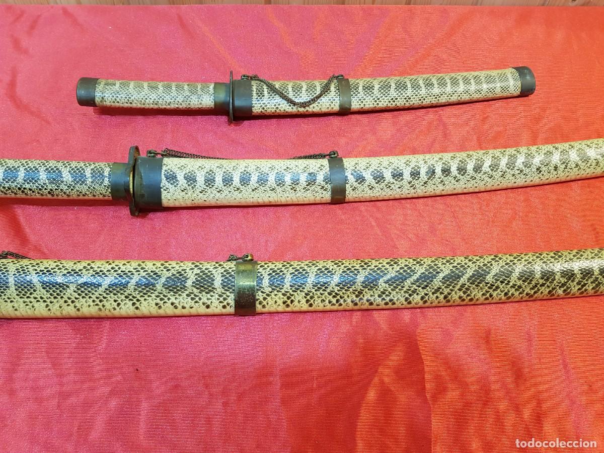 Militaria: -LOTE KATANAS CON FUNDAS - Foto 2