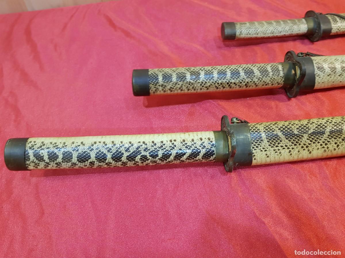 Militaria: -LOTE KATANAS CON FUNDAS - Foto 3