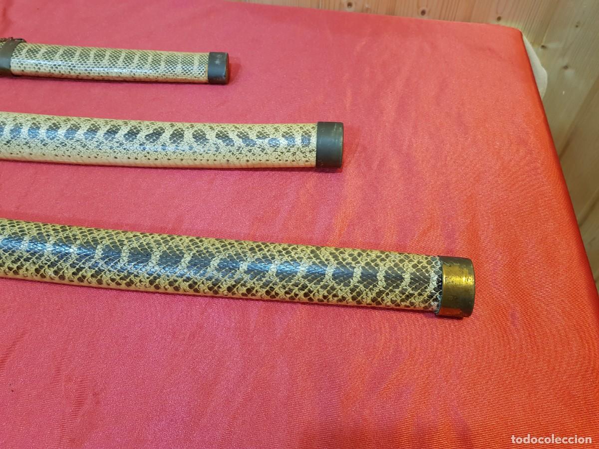 Militaria: -LOTE KATANAS CON FUNDAS - Foto 5