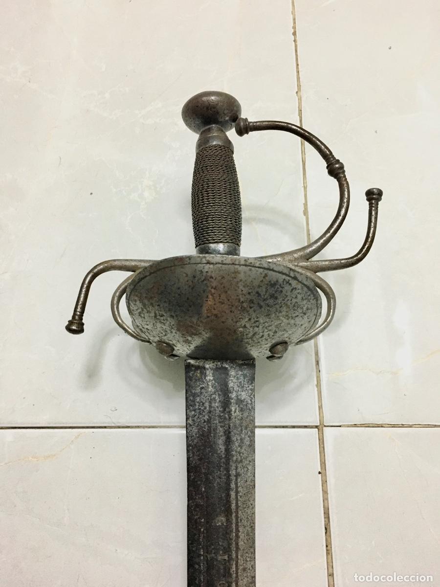 Militaria: Espada ropera siglo XVIII - Foto 1
