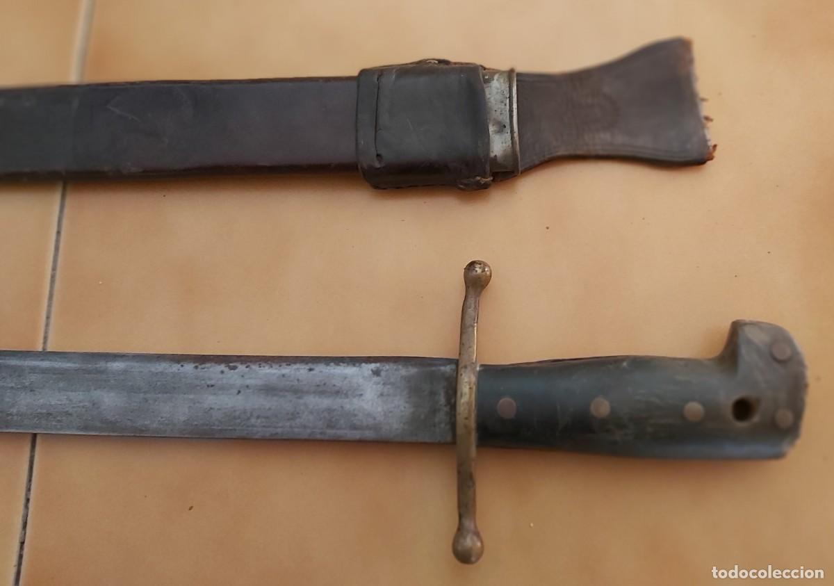 Militaria: Machete del Ej&eacute;rcito Espa&ntilde;ol en Cuba hacia 1891 - Foto 2