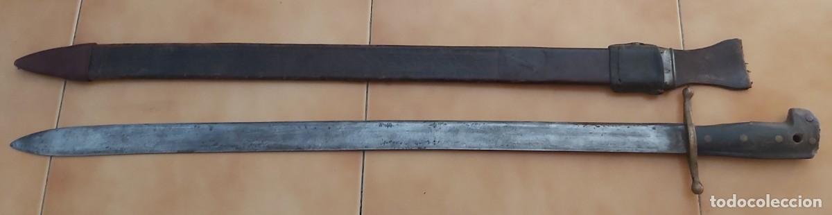 Militaria: Machete del Ej&eacute;rcito Espa&ntilde;ol en Cuba hacia 1891 - Foto 1