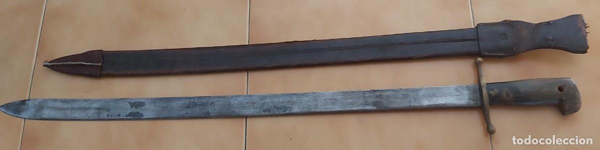 Militaria: Machete del Ej&eacute;rcito Espa&ntilde;ol en Cuba hacia 1891 - Foto 3