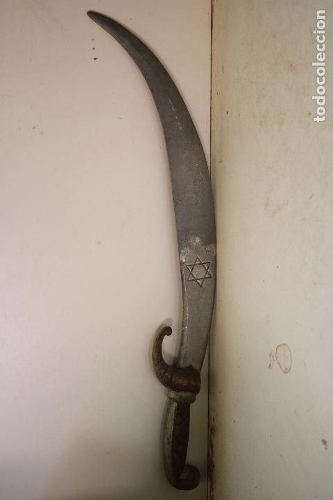 Militaria: espada de aluminio con estrella de david - Foto 4