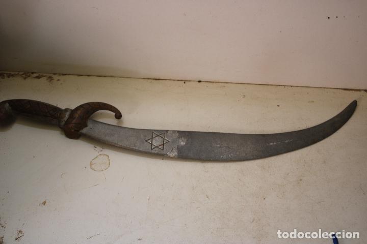 Militaria: espada de aluminio con estrella de david - Foto 9