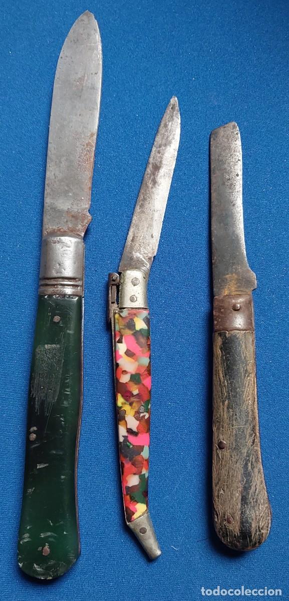 Militaria: LOTE DE 3 NAVAJAS - Foto 3