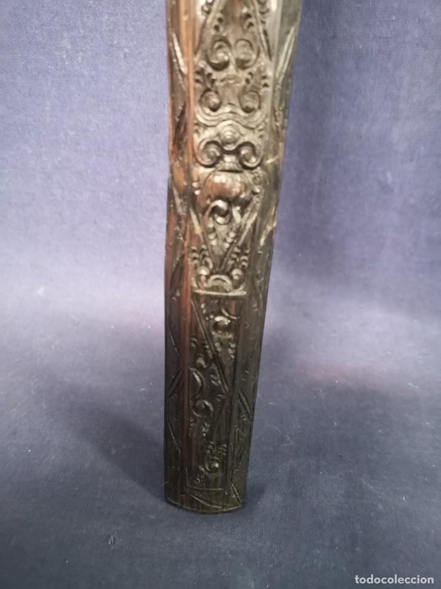 Militaria: KRIS INDONESIA EN MADERA - Foto 6
