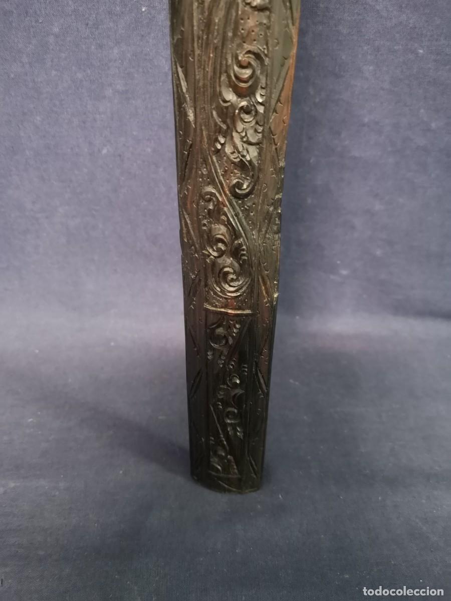 Militaria: KRIS INDONESIA EN MADERA - Foto 10