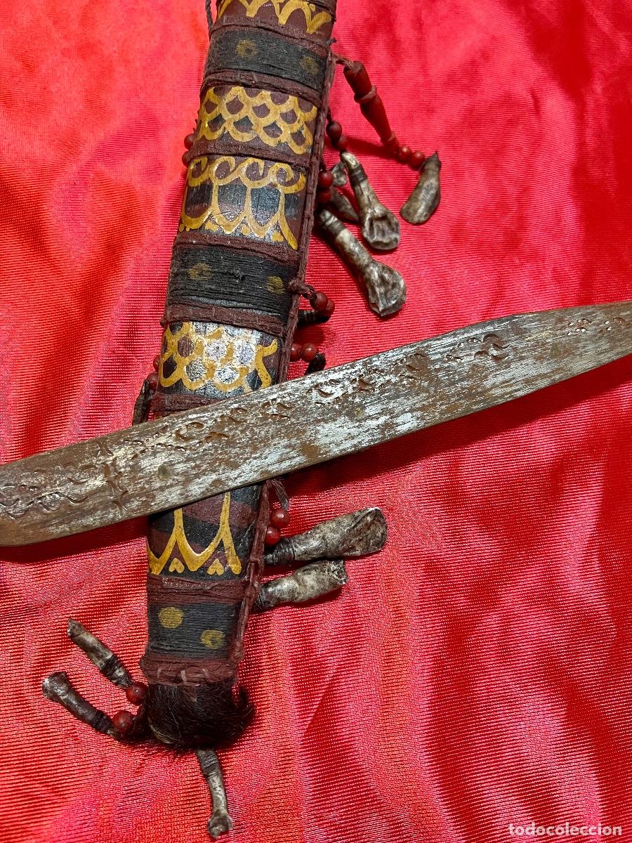 Militaria: - PU&Ntilde;AL MADERA INDIA - Foto 4