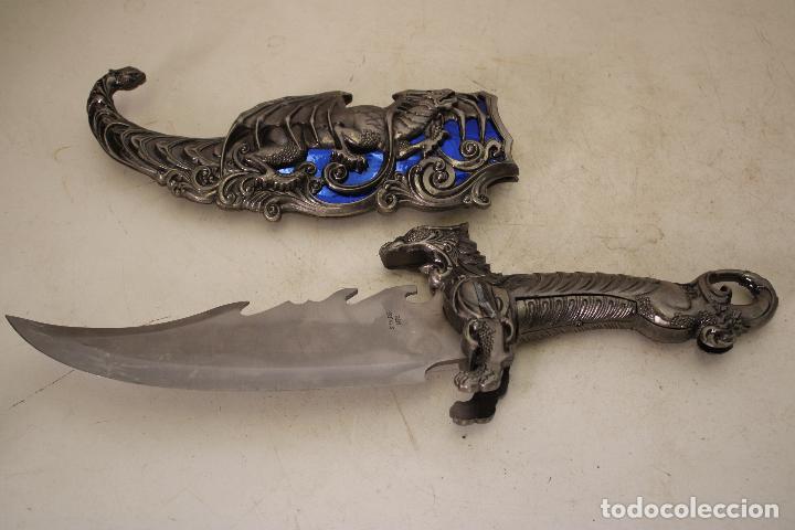 Militaria: daga dragon azul - Foto 3