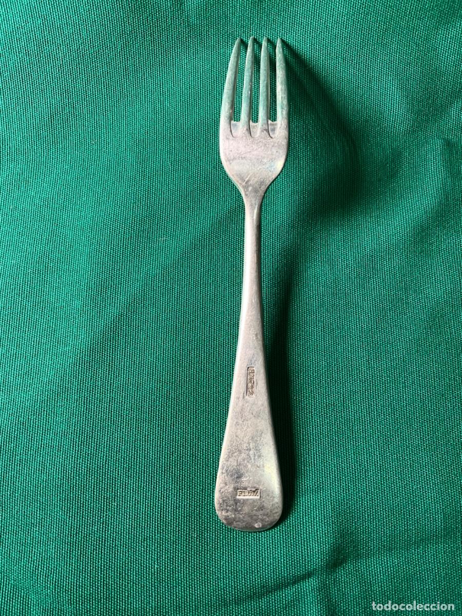 Militaria: Tenedor aleman LUFTWAFFE. Material aluminio. - Foto 2