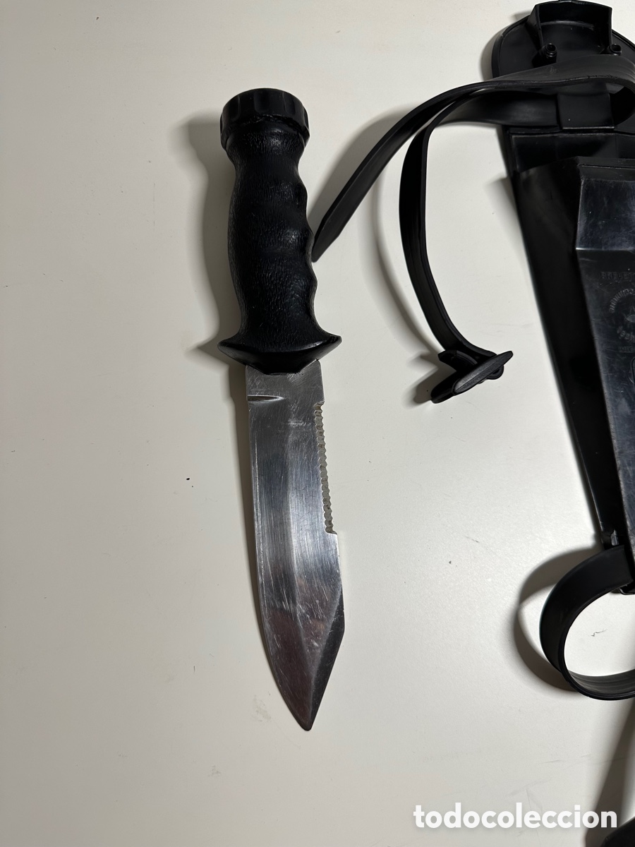 Militaria: Cuchillo de buceo Spirotechnique. - Foto 5