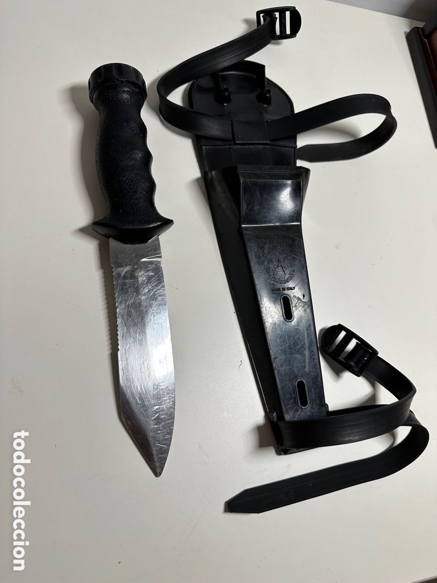 Militaria: Cuchillo de buceo Spirotechnique. - Foto 17