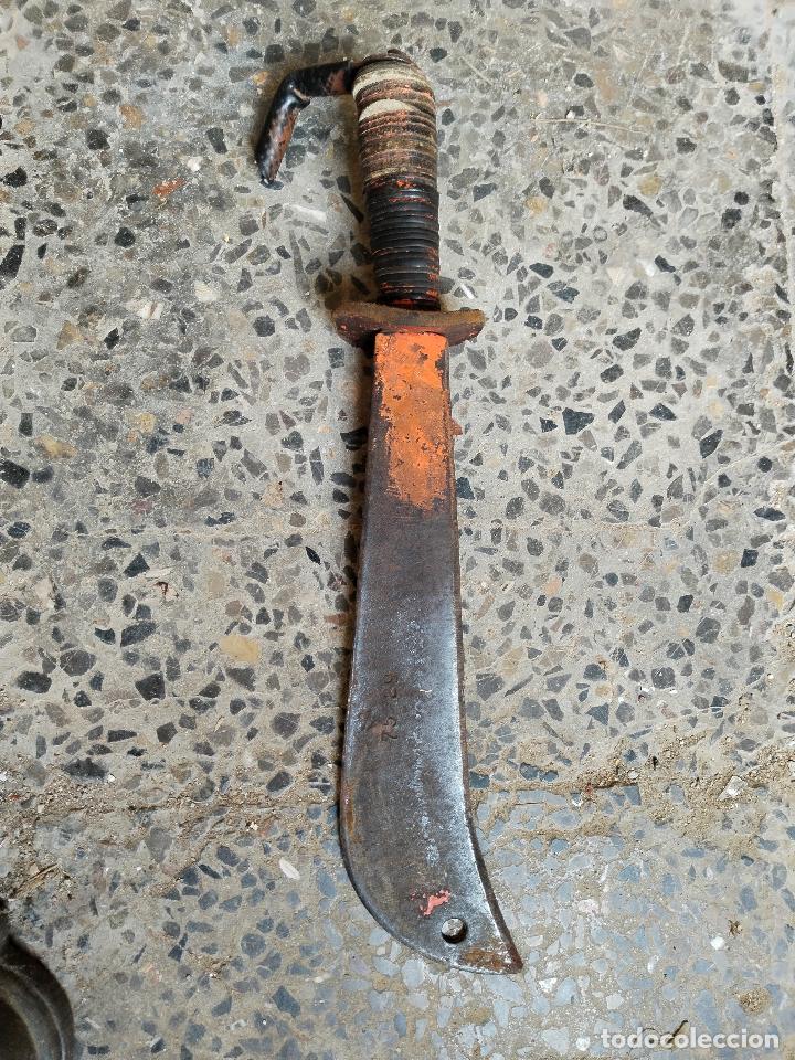 Militaria: antiguo machete - Foto 4