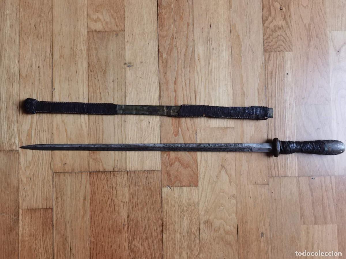 Militaria: daga larga s.XIX - Foto 1
