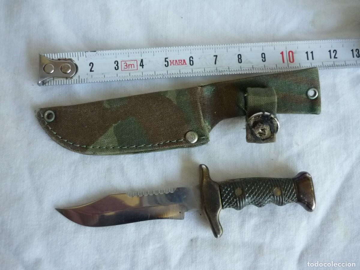 Militaria: Machete en miniatura con funda - Foto 2