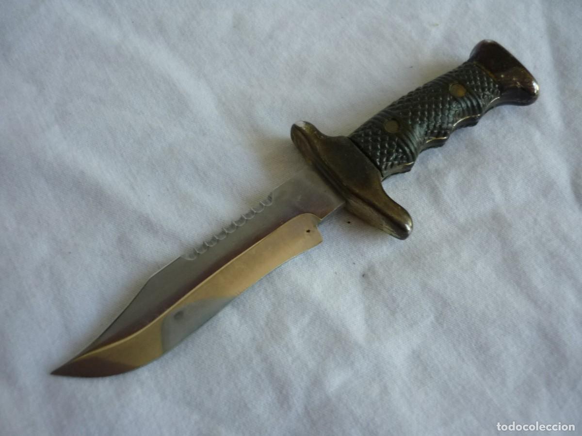 Militaria: Machete en miniatura con funda - Foto 3