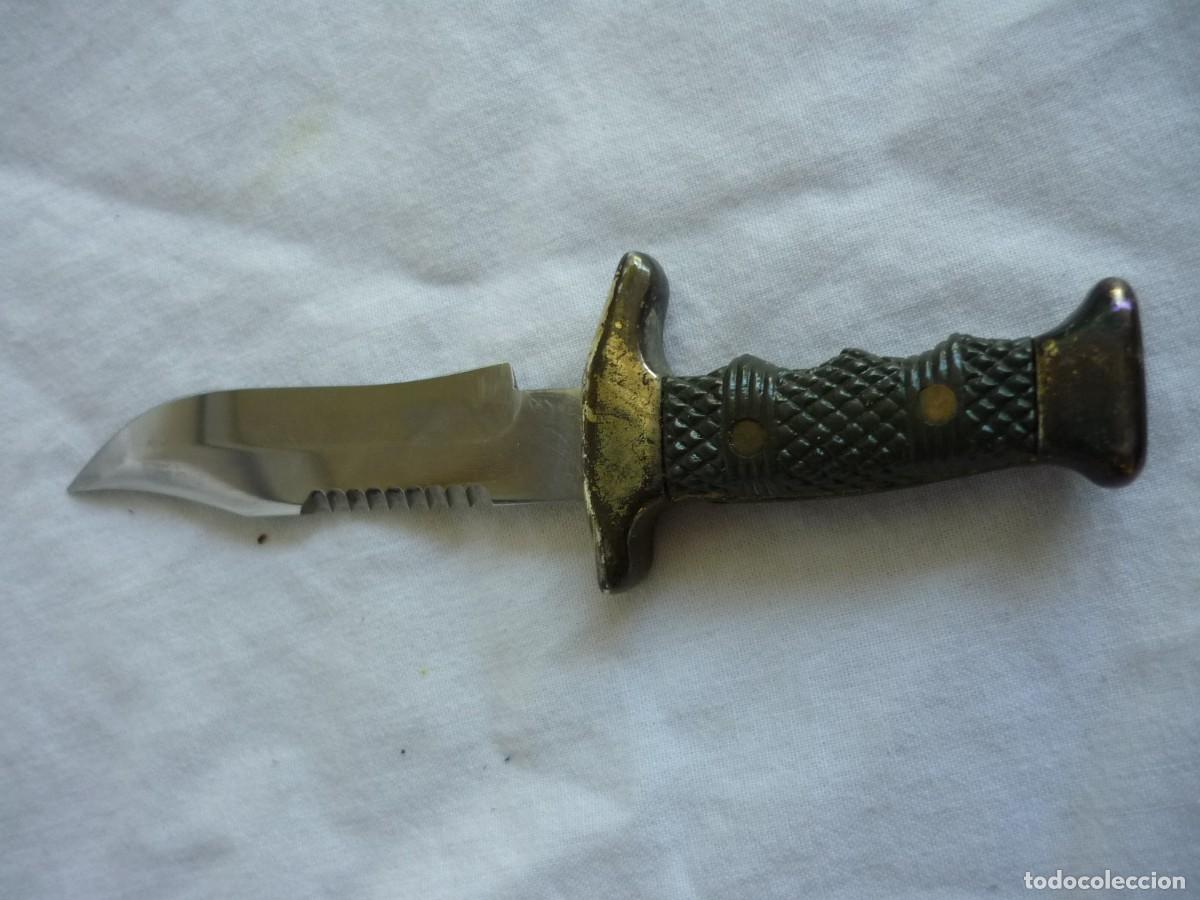 Militaria: Machete en miniatura con funda - Foto 5