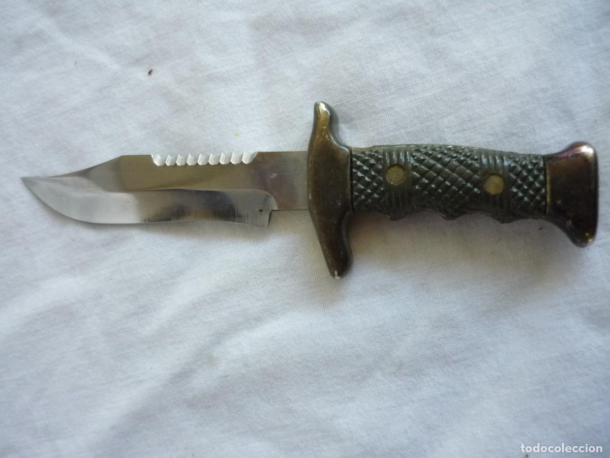 Militaria: Machete en miniatura con funda - Foto 6