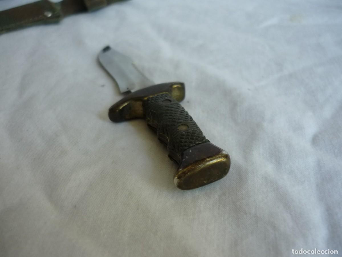 Militaria: Machete en miniatura con funda - Foto 7