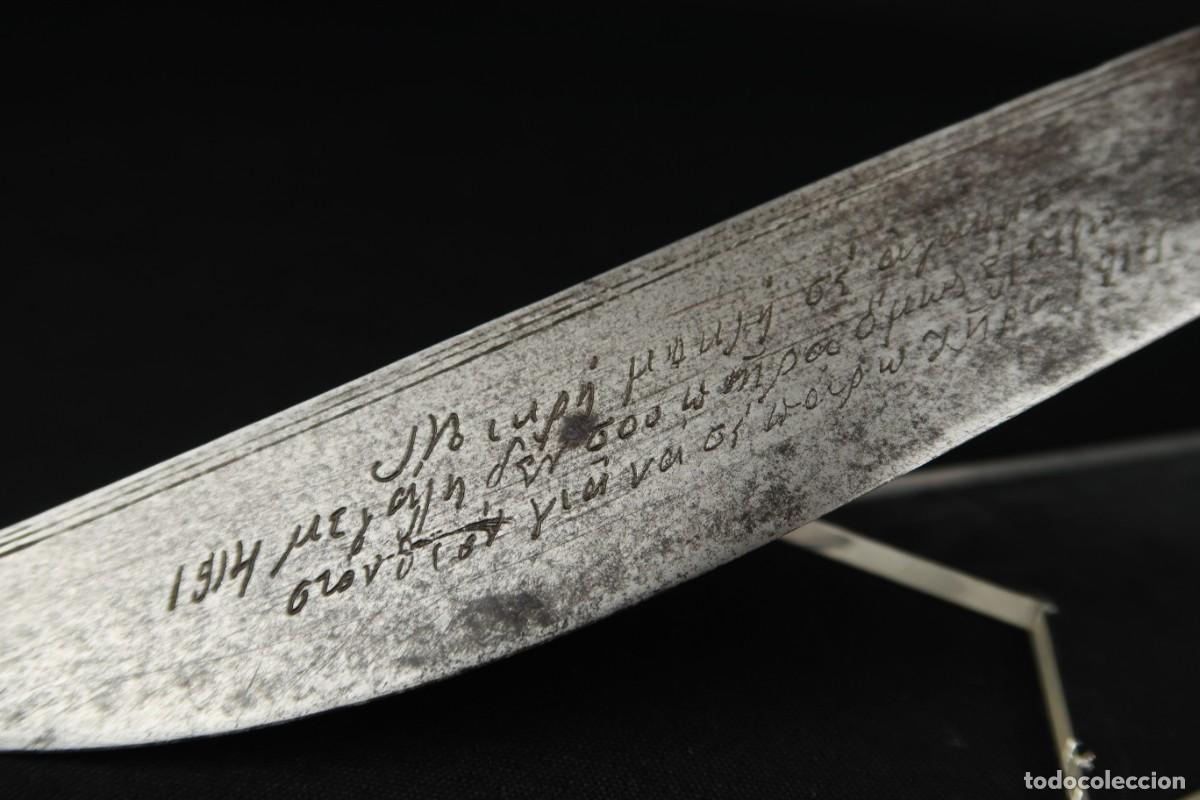 Militaria: Antiguo Cuchillo de los Balcanes - Foto 13