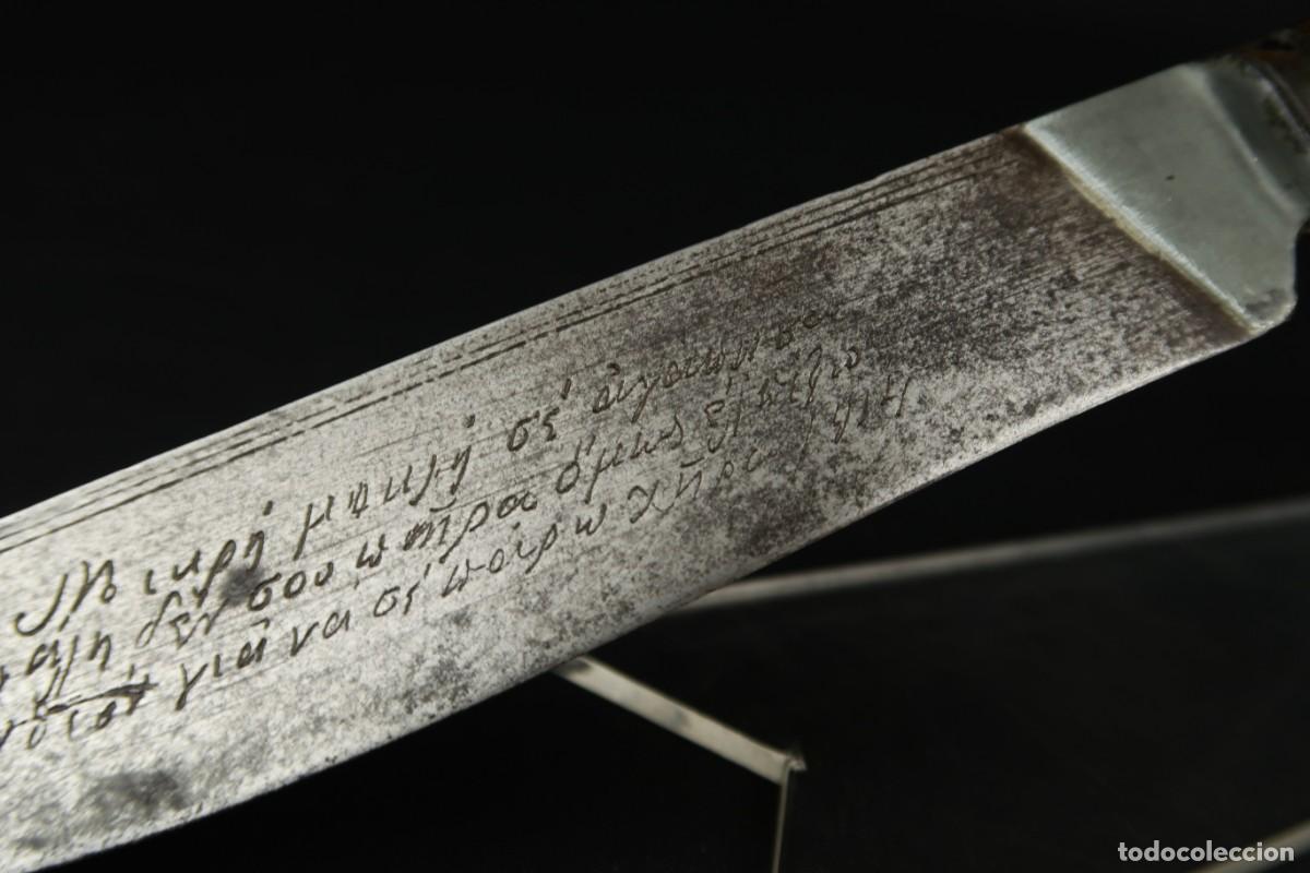 Militaria: Antiguo Cuchillo de los Balcanes - Foto 14
