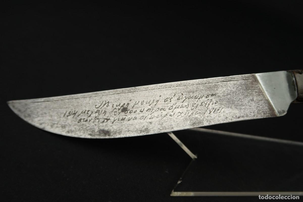 Militaria: Antiguo Cuchillo de los Balcanes - Foto 17