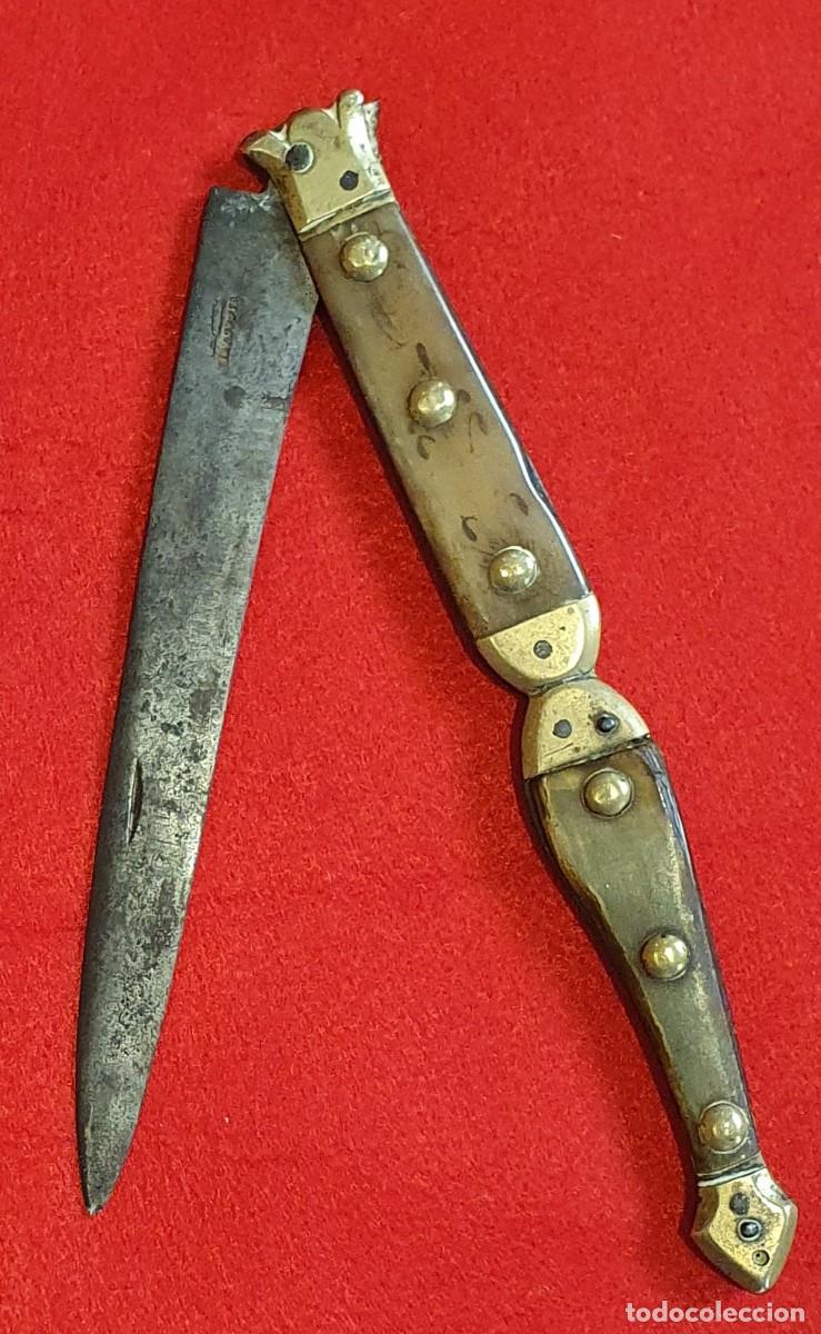 cuchillo navaja plegable albacete artesano pein - Compra venta en  todocoleccion