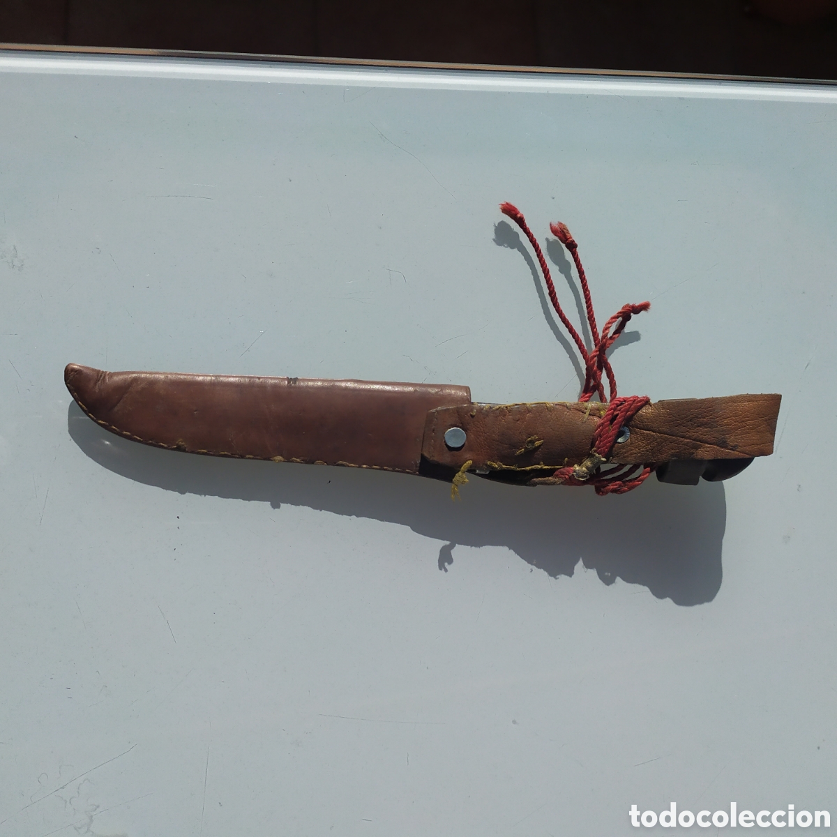 Militaria: Cuchillo campero con funda - Foto 2