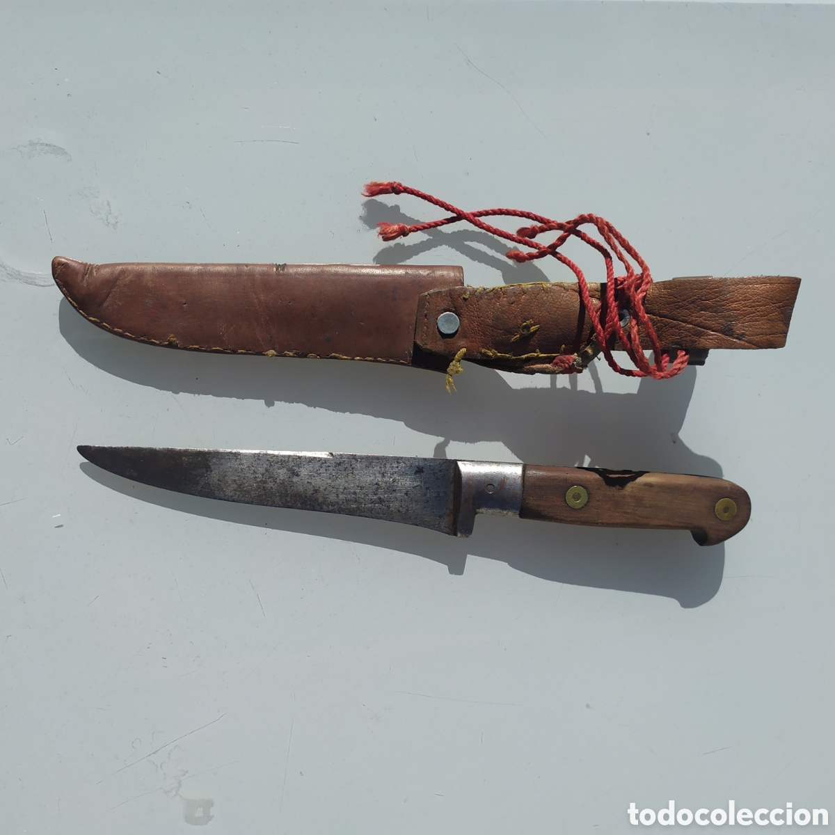 Militaria: Cuchillo campero con funda - Foto 4