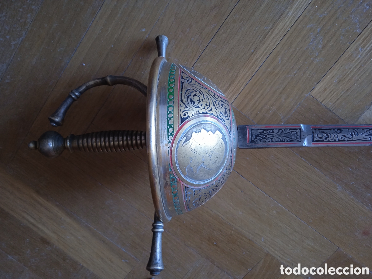 Militaria: Dos espadas de cazoleta. - Foto 2