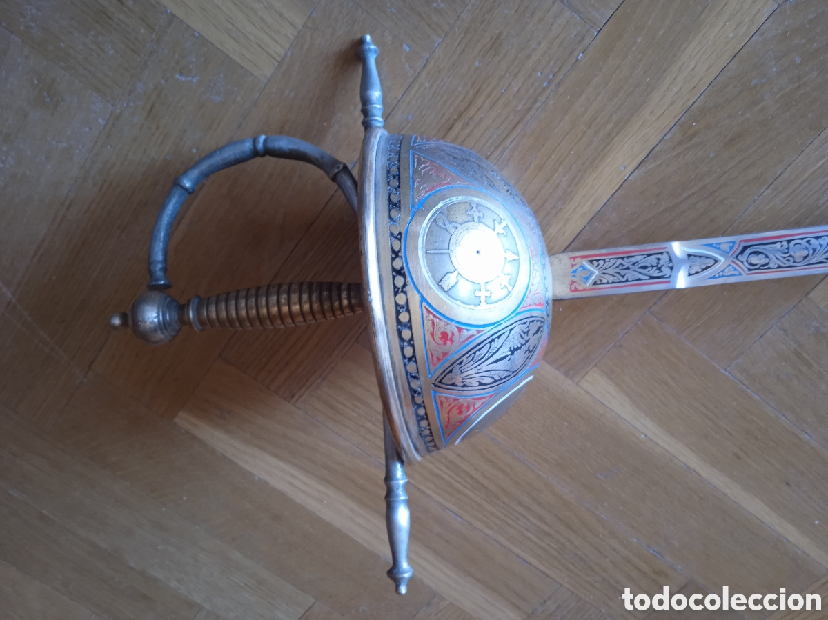 Militaria: Dos espadas de cazoleta. - Foto 3