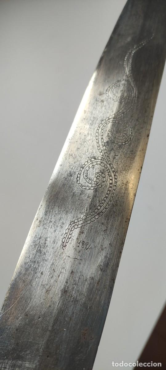 Militaria: Espectacular machete o Espada corta. - Foto 5