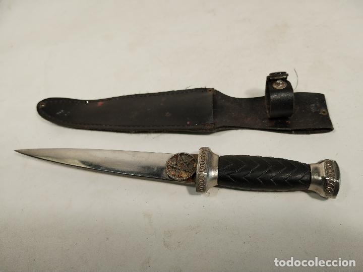 Militaria: cuchillo con la estrella de pentagrama - Foto 4