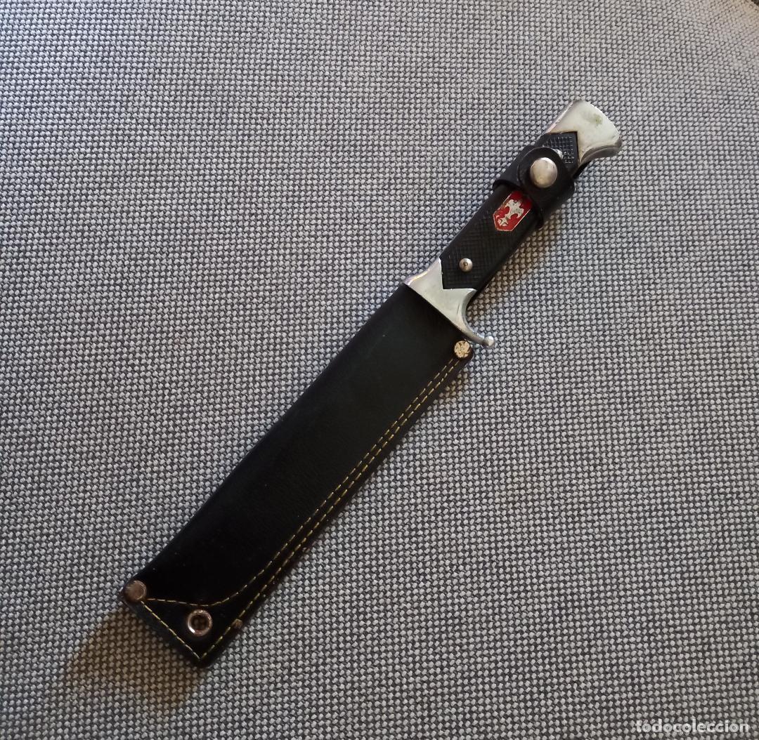 Militaria: Cuchillo Boy Scout espa&ntilde;ol, impecable - Foto 1