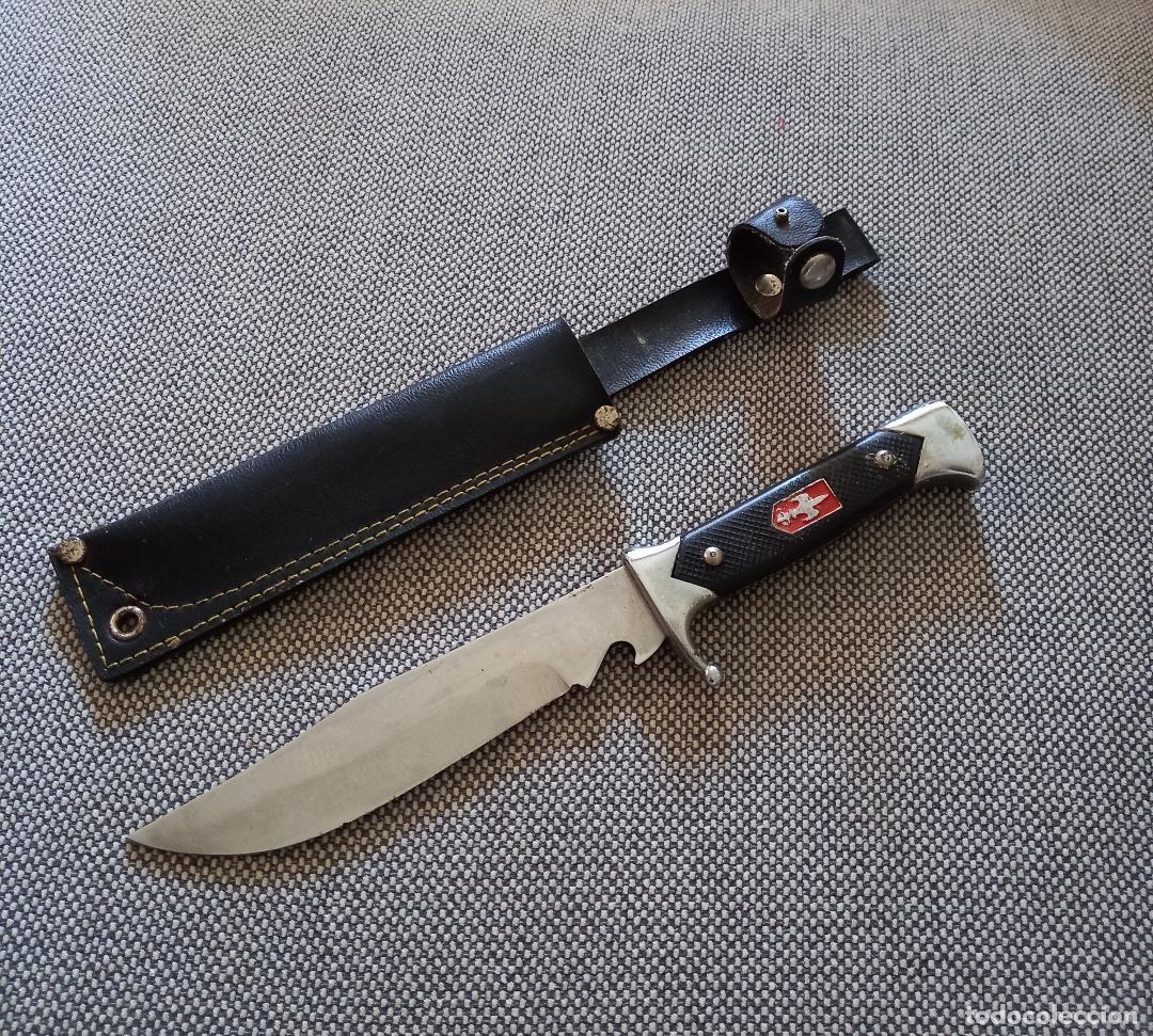 Militaria: Cuchillo Boy Scout espa&ntilde;ol, impecable - Foto 2