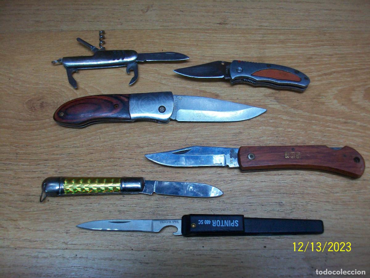 Militaria: LOTE DE 6 NAVAJAS - Foto 3