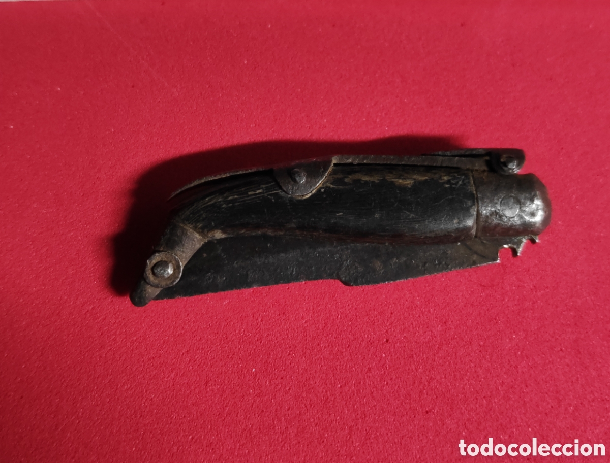 impresionante navaja bandolera de carraca de se - Comprar Armas Brancas  Antigas Originais posteriores a 1945 no todocoleccion