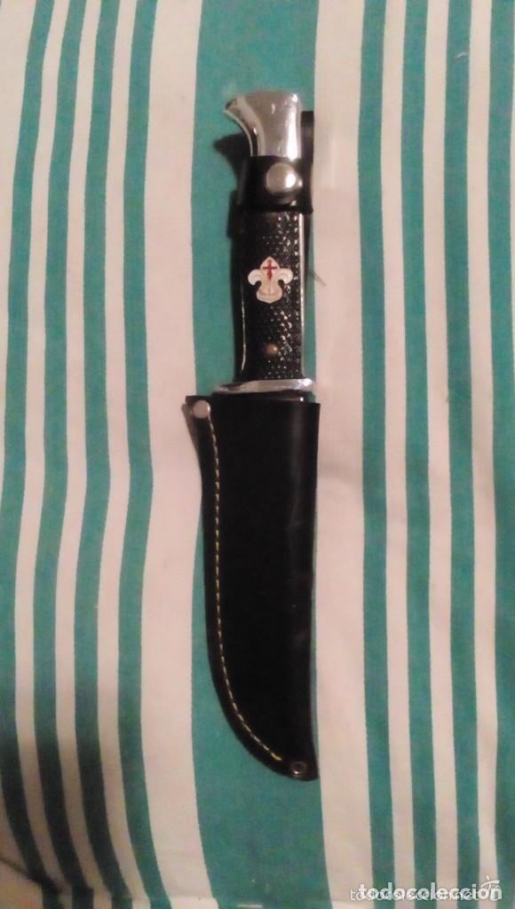 Militaria: BOY SCOUTS CUCHILLO + FUNDA - Foto 1