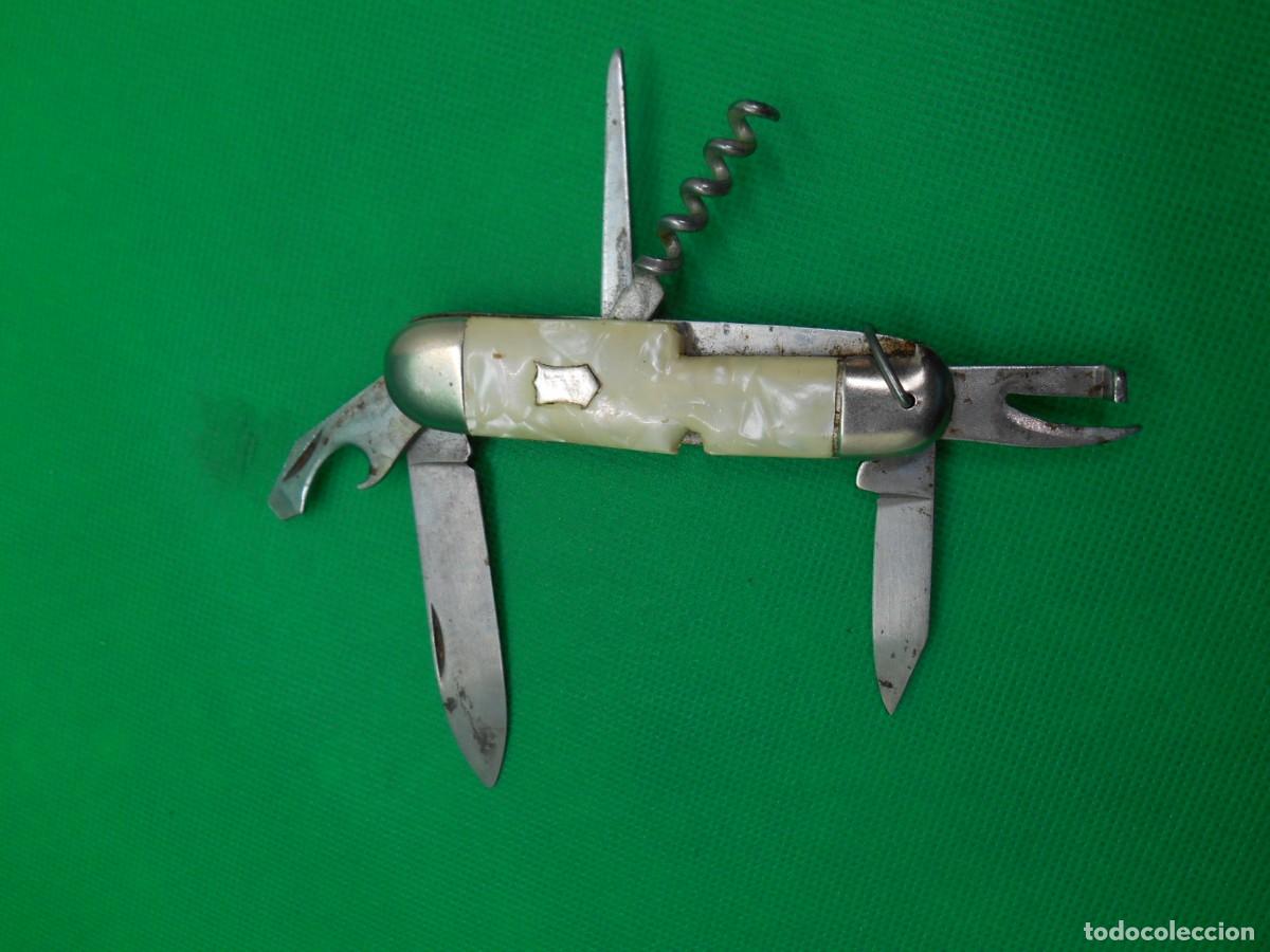 Militaria: ANTIGUA NAVAJA MULTIUSOS - Foto 2