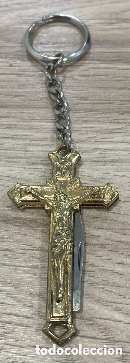 Militaria: Navaja Crucifijo